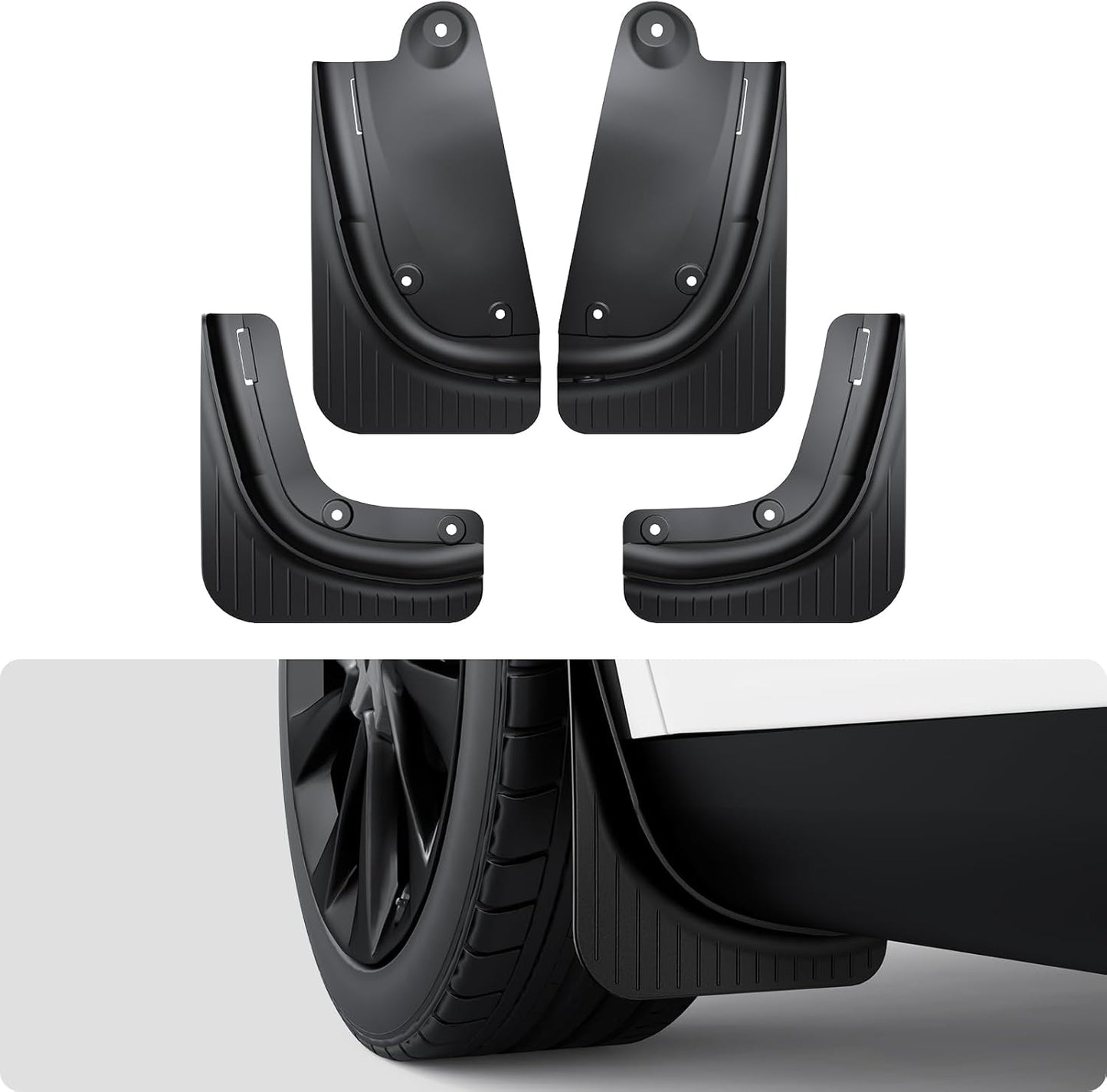 BASENOR 2026 Tesla Model Y Mud Flaps for Ultimate Protection