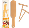 Natural Wood Crepe Tools Set - Convenient Sizes