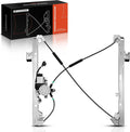 Front Driver Side Power Window Regulator w/Motor Replacement - Fits