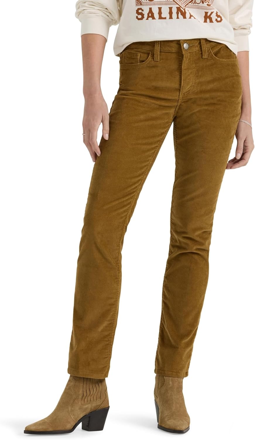 Lee Womens Legendary Mid Rise Straight Leg Jean for Comfort