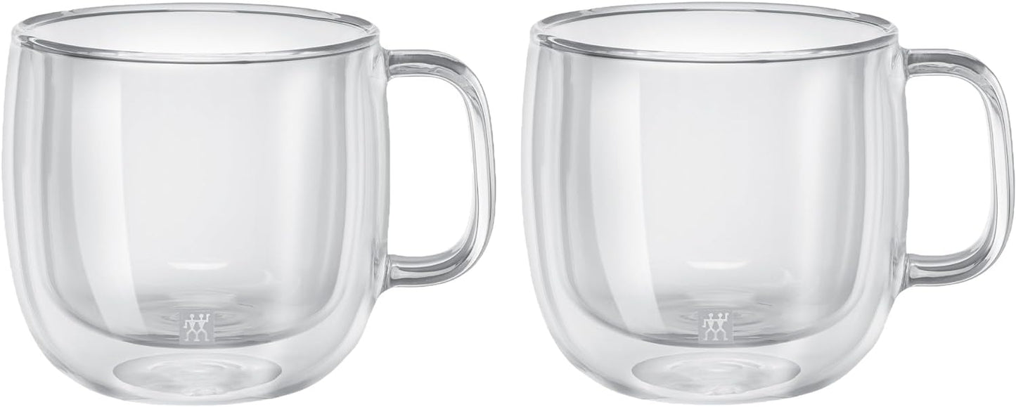 Crystal Clear ZWILLING Cappuccino Mugs - Set of 2