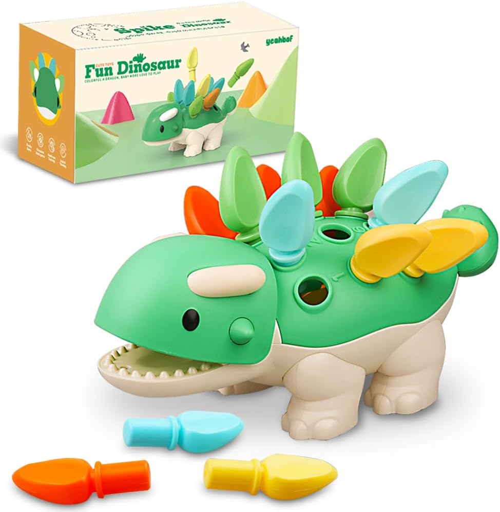 Dinosaur Sensory Toy for Fine Motor Skills