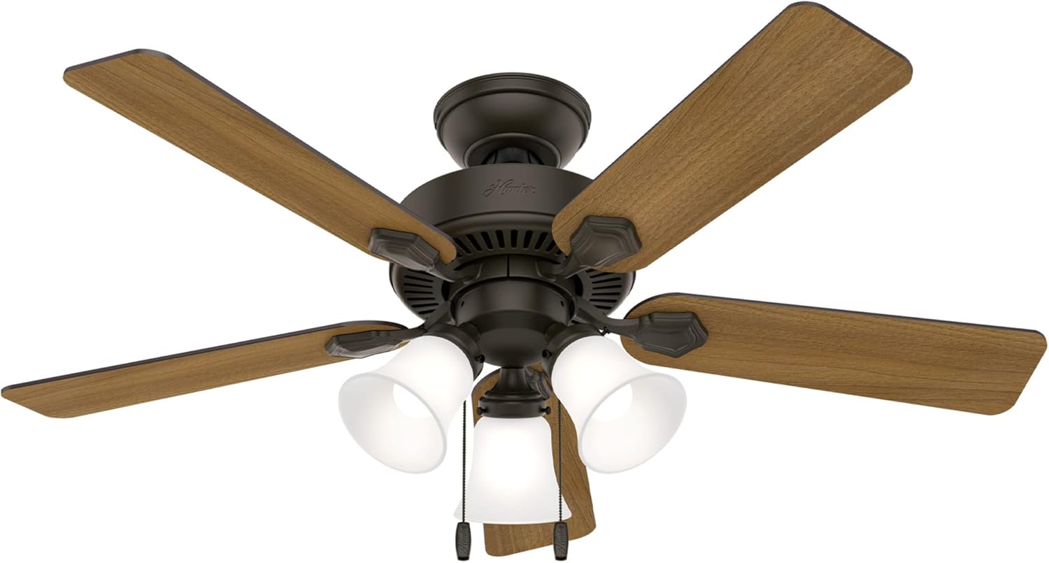 Hunter 50881 Swanson Ceiling Fan with Lights for Home Use