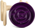 Elevated Ceramic Slow Feeder Dog Bowls for Healthy Eating