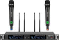 Professional UHF Wireless Microphone System UT22 - 2 Channel Handheld
