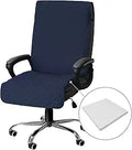 Easy-Going Quilted Microfiber Office Chair Cover with Memory Foam