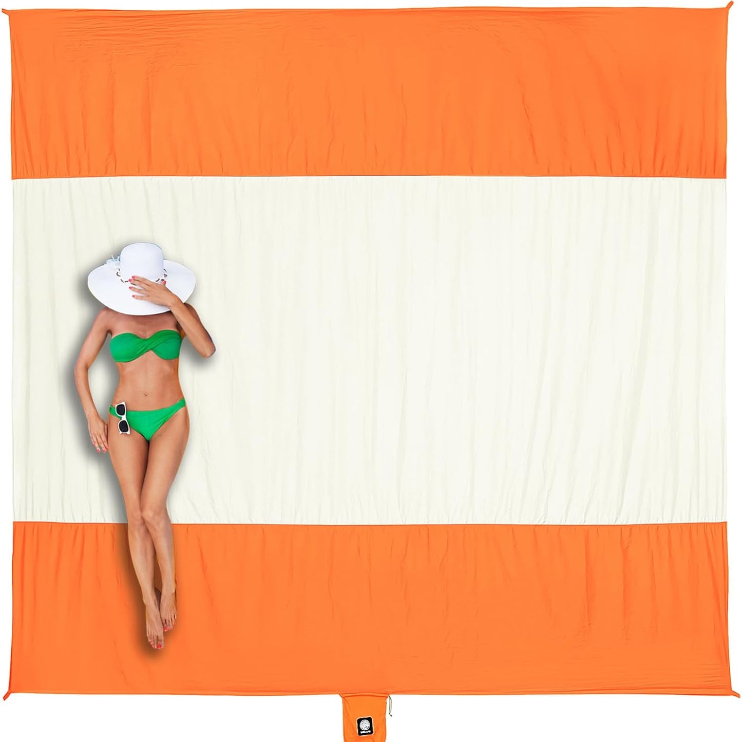 WEKAPO Beach Blanket Sandproof Waterproof for Family Outings