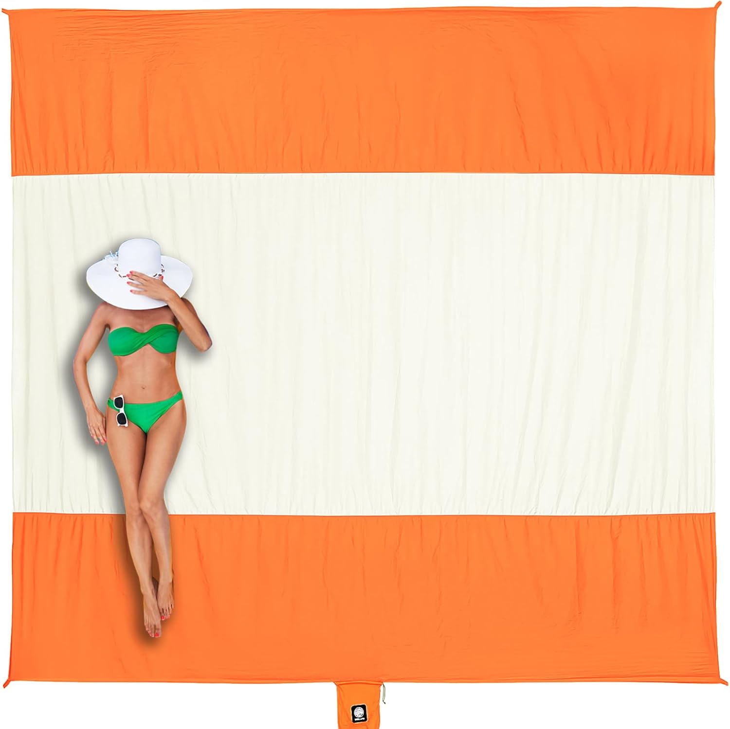 WEKAPO Beach Blanket Sandproof Waterproof for Family Outings