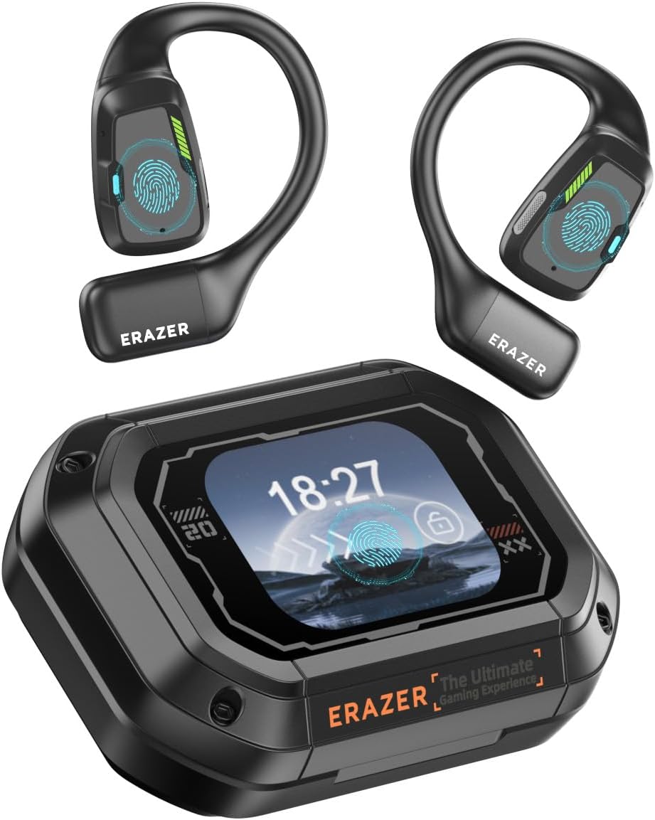 ERAZER XP6 AI Translator Earbuds: 150 Languages, Bluetooth, Meeting Summaries