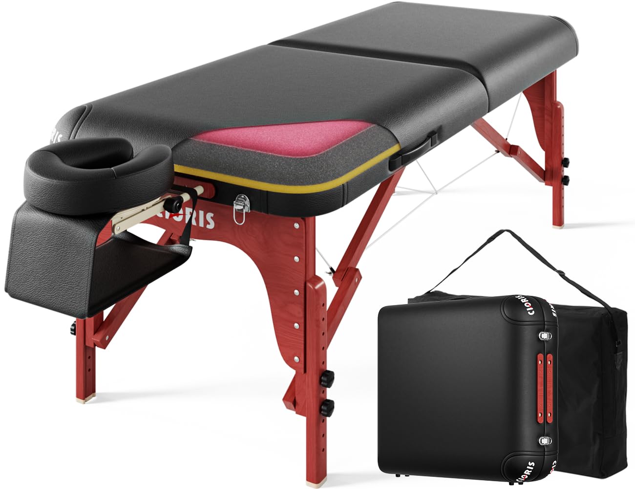 CLORIS 84in Luxury Massage Table for Spa and Salon Use