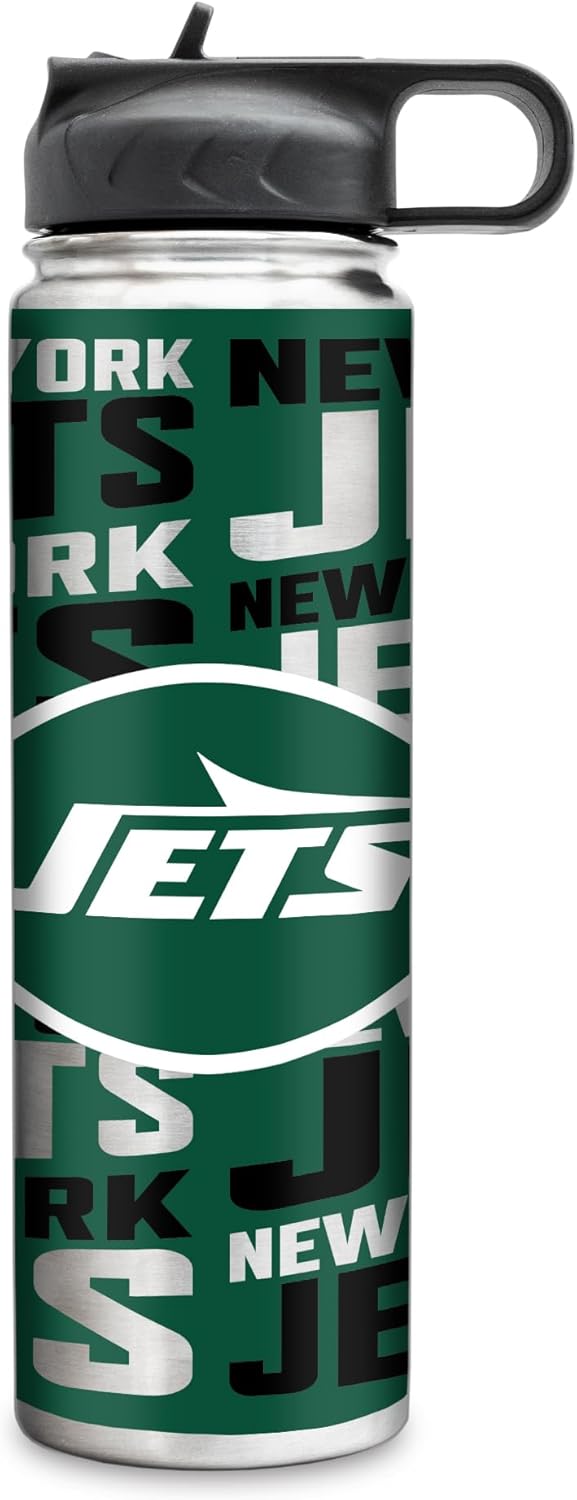 NFL Football Stainless Steel Tumbler with Lid for All Beverages