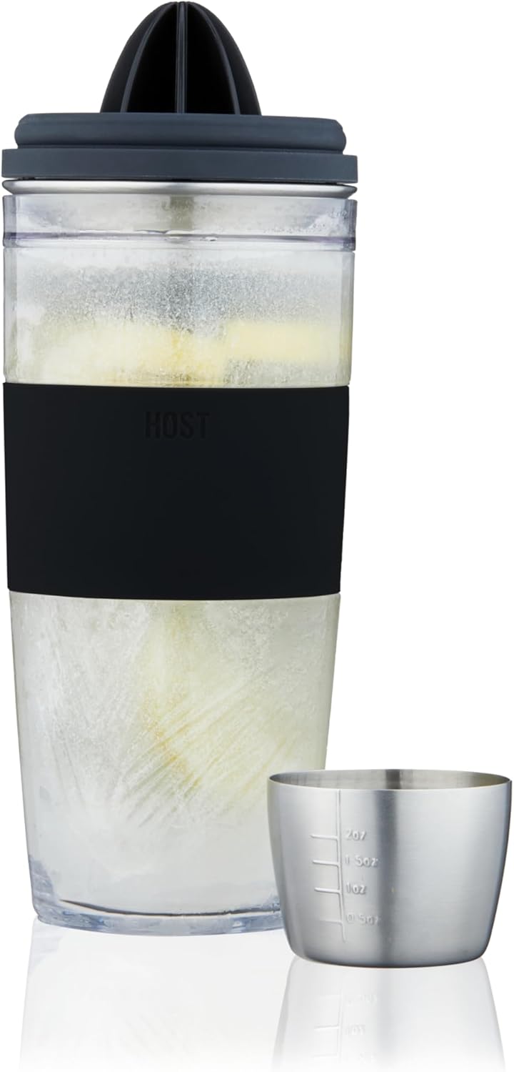 HOST Cocktail Shaker Set: Active Cooling Gel for Perfect Chilled Cocktails!