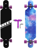FISH SKATEBOARDS 41-Inch Downhill Longboard - Stable Cruiser