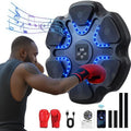 Music Boxing Training Pad with Gloves - Wall-Mounted Workout Pad
