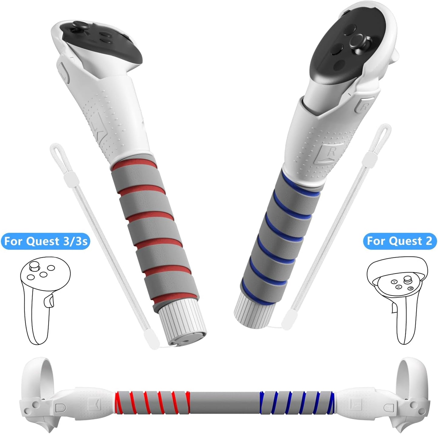 Enhance VR Experience with Saqico 3-in-1 Long Arms