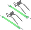 Tree Climbing Shoes with Spikes - Portable Aluminum Alloy Climbing