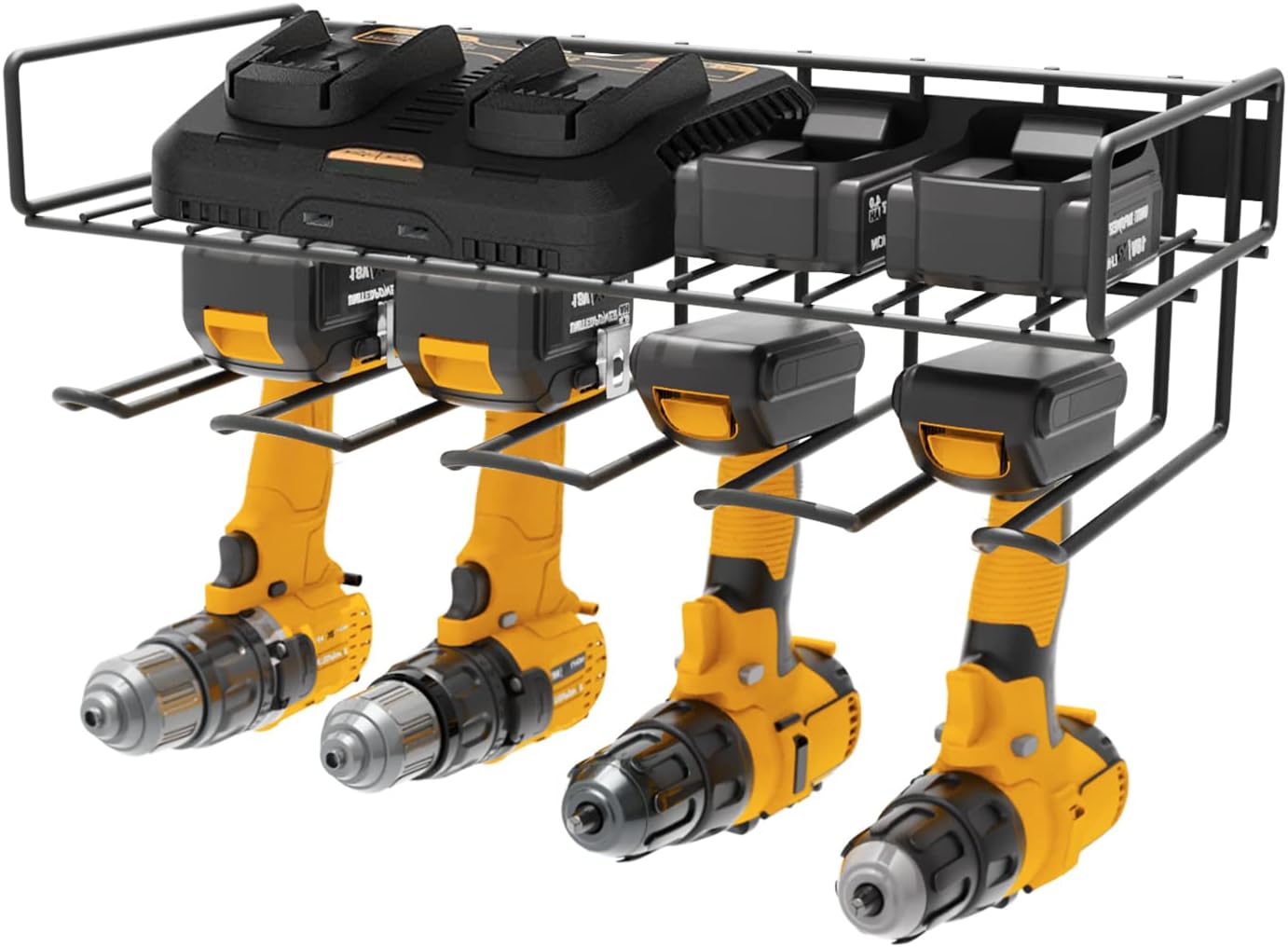 UNITEDPOWER Wall Mounted Tool Organizer: Compact & Heavy Duty