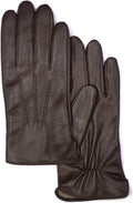 Luxury Cashmere-Lined Leather Gloves by MGGMOKAY