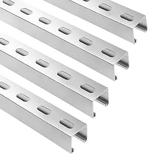 SKTREX 5 Feet Strut Channel Trolley Track for Versatile Support