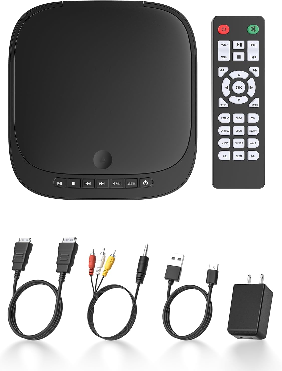 Mini DVD Player with HDMI for All Regions and Formats