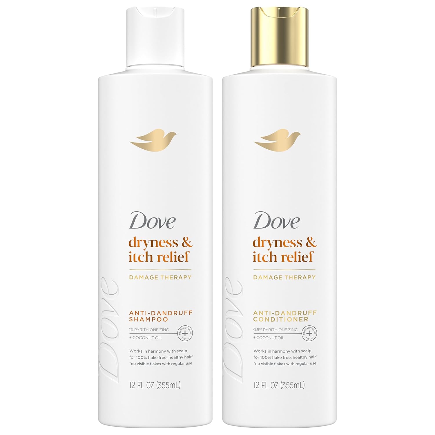 Dove DermaCare Scalp Relief Set - Anti-Dandruff & Smoothing Duo