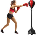 MERACH Punching Bag with Stand, Adjustable Height Boxing Bag - Family