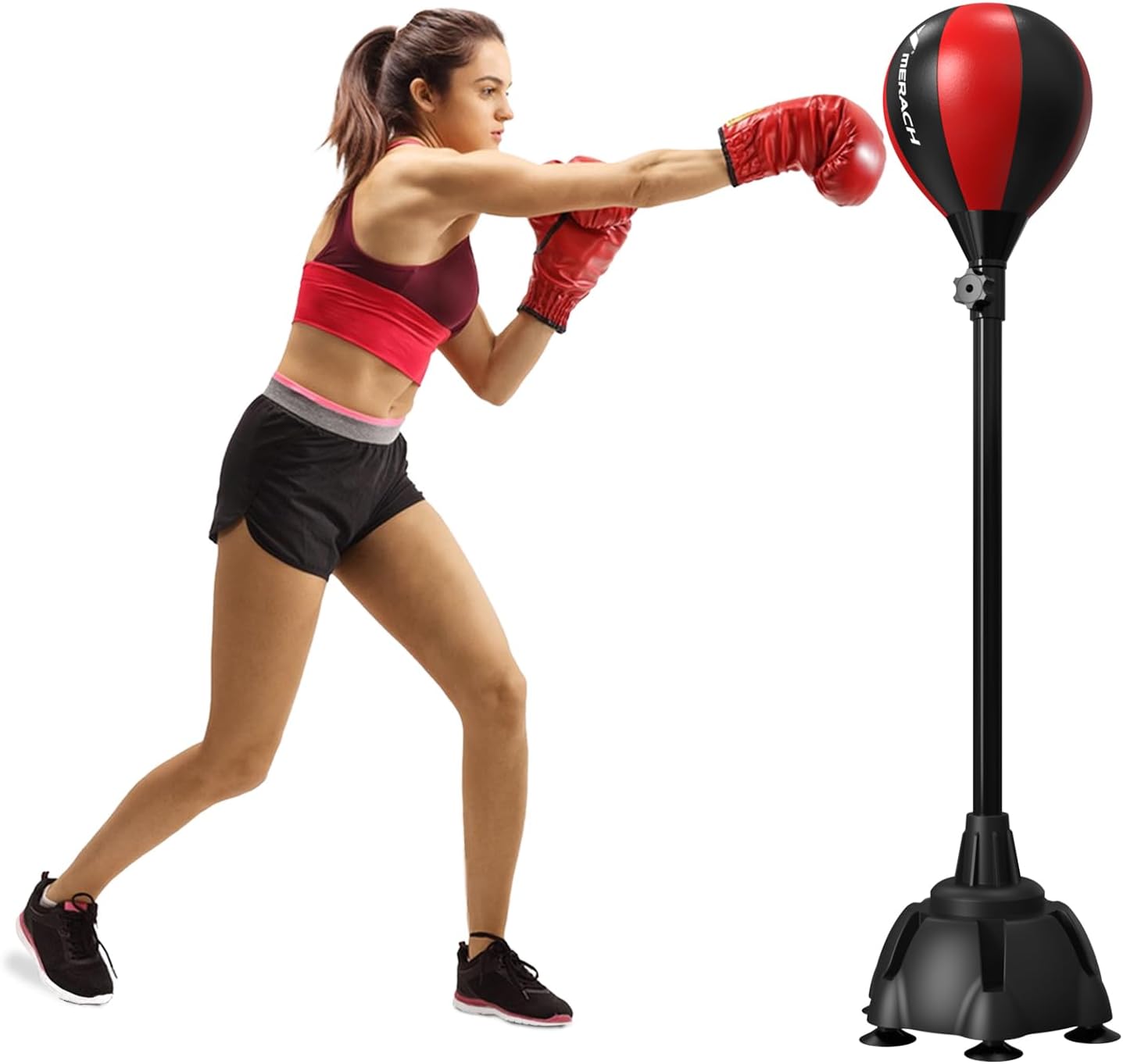 MERACH Adjustable Punching Bag: Stress Relief & Fitness