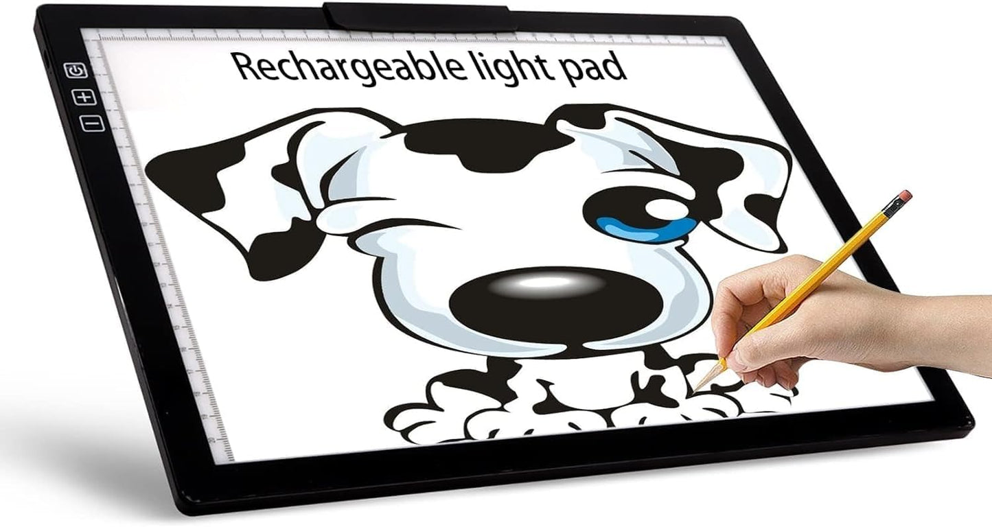 Wireless Rechargeable A4 LED Light Pad for Tracing and Weeding
