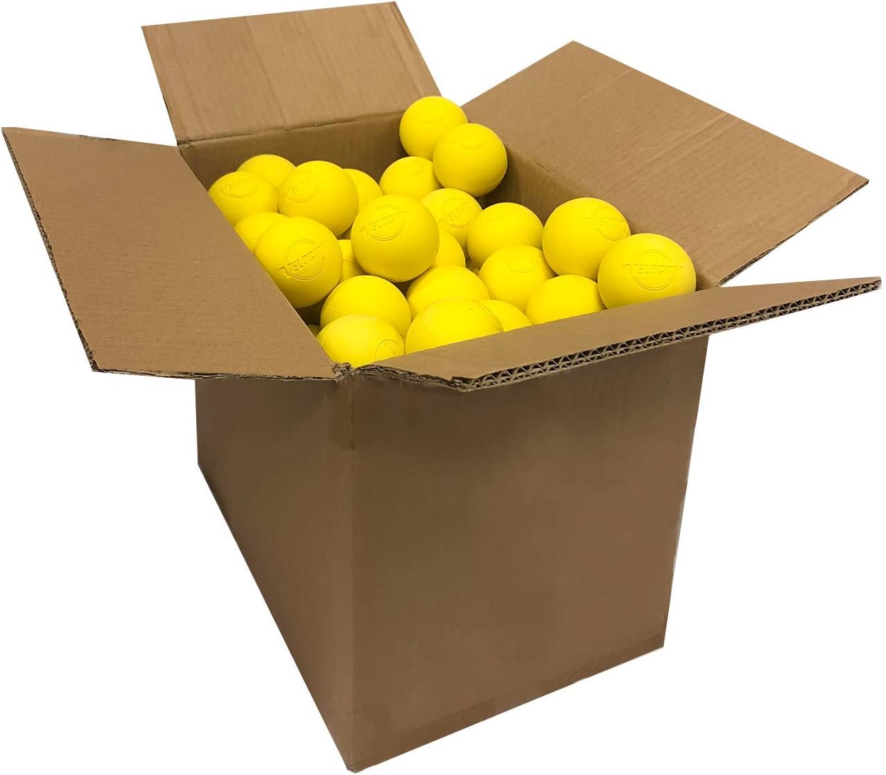 Velocity Lacrosse Balls for Practice and Official Use in Packs