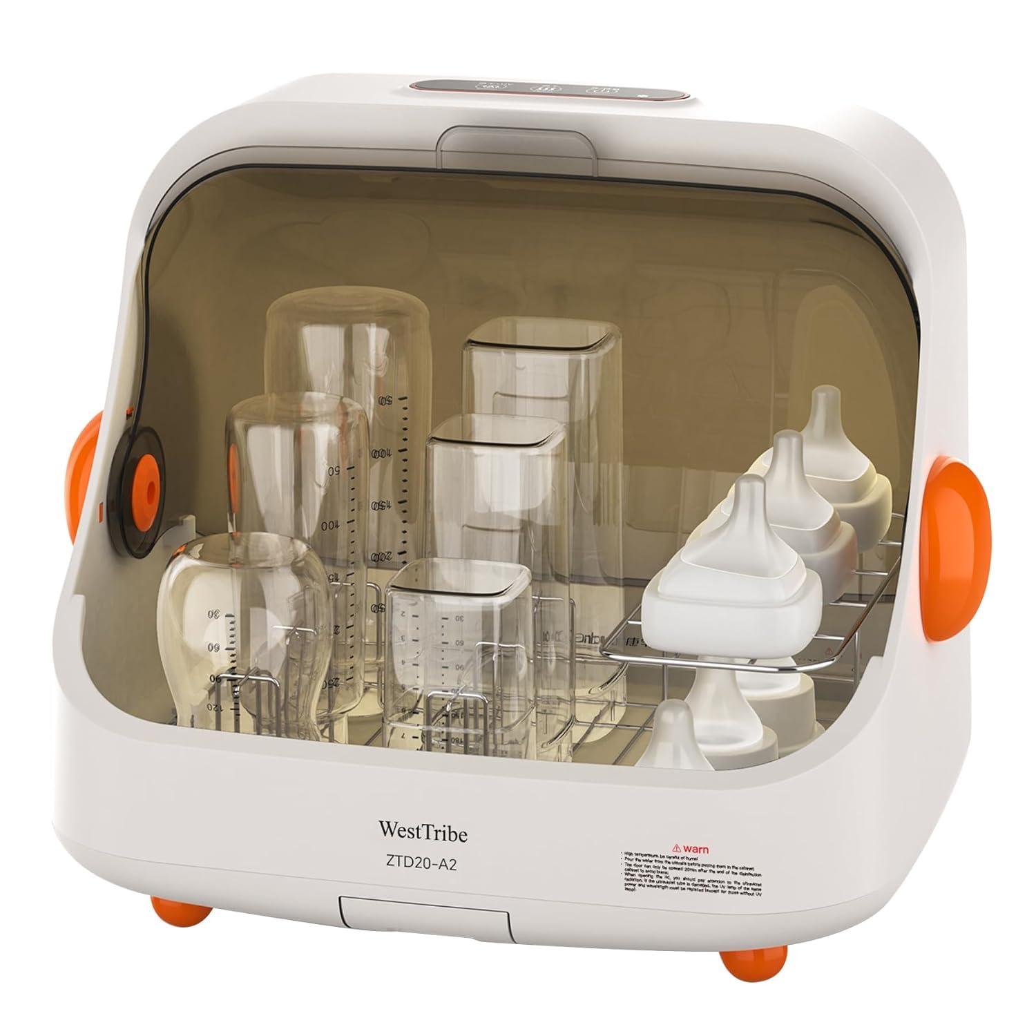 Baby Bottle Sterilizer and Dryer with Large 20L Capacity