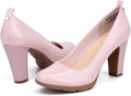 Women's JENN ARDOR Pumps with Chunky Heels for Fashionable Comfort