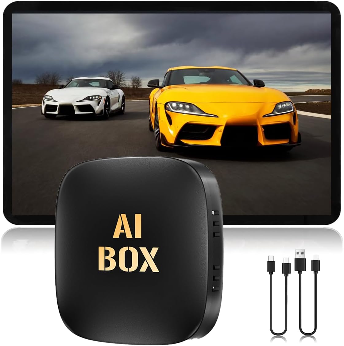2025 Upgrade Wireless CarPlay Adapter - Easy Plug & Play | Dual System, 5G WiFi