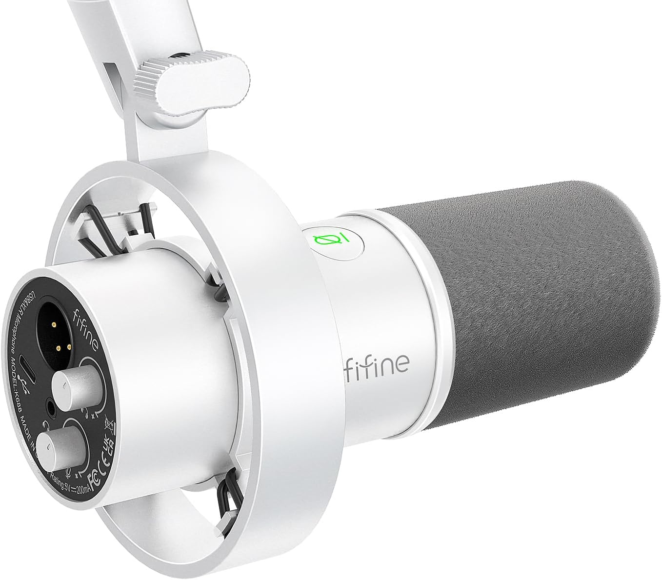 FIFINE Studio XLR Dynamic Microphone for Streaming and Recording