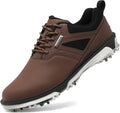 Men's Golf Shoes Fixed Nailless Sole Waterproof (Style WPZ2)