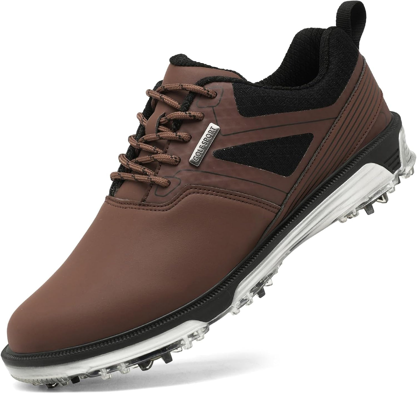 ULTIANT Men's Golf Shoes Waterproof Lightweight No-Slip Design