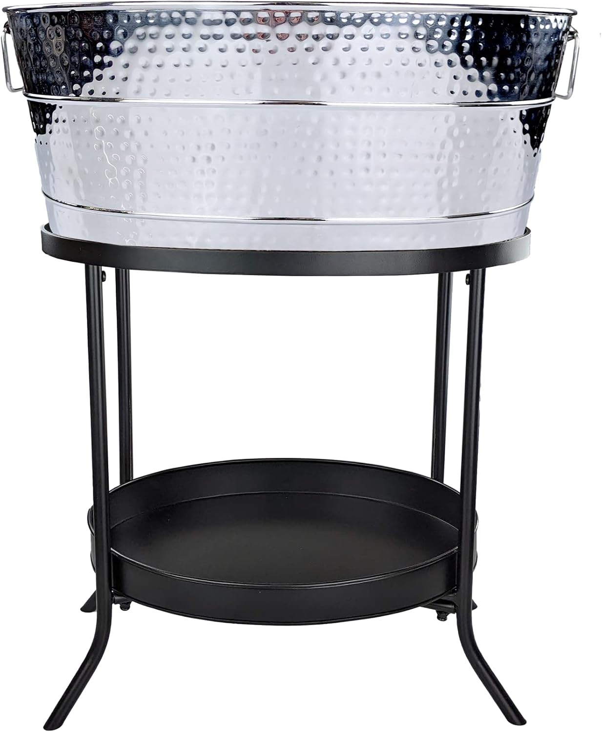 Aspen Stainless Steel Beverage Tub with Stand for Parties
