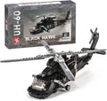 DAHONPA UH-60 Black Hawk Building Bricks Set - 692+ Piece