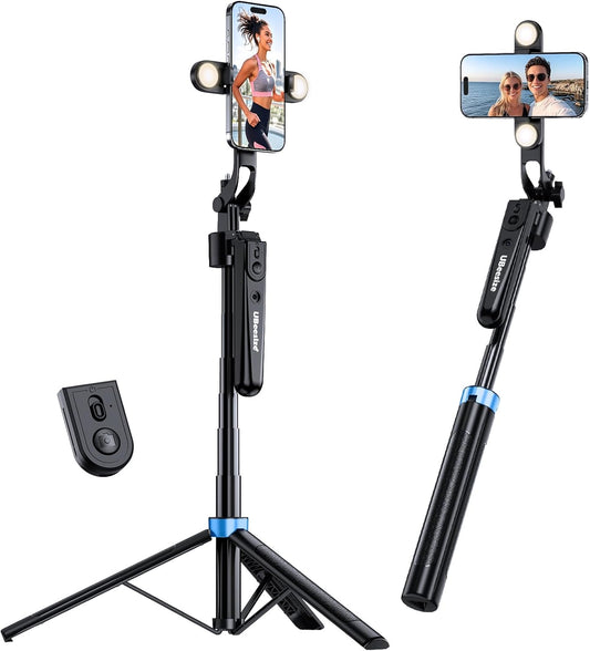 UBeesize 70ft' Auto Face Tracking Tripod for Vlogging and Streaming
