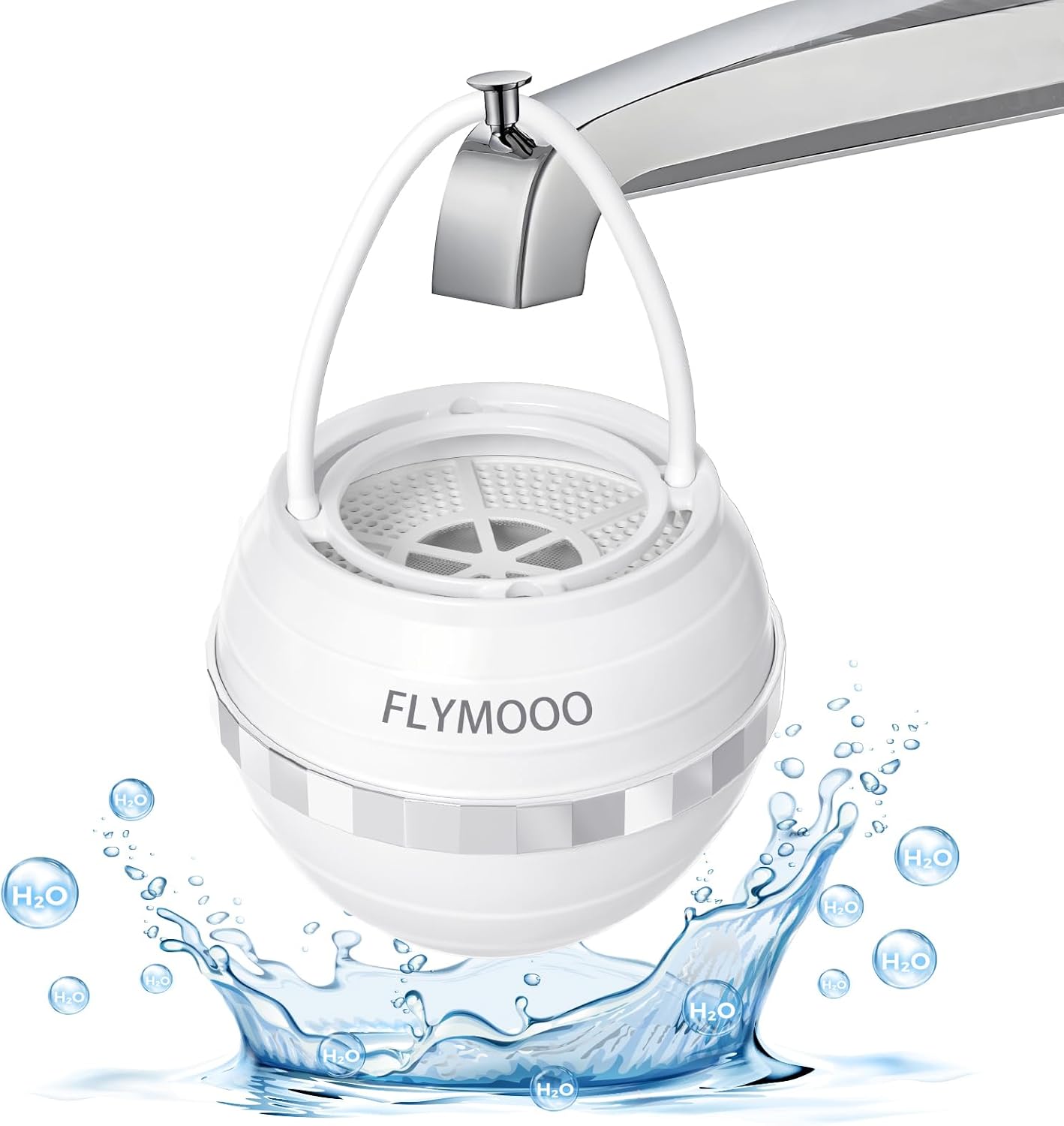 Bath Filter for Tub Faucet - 8 Stages for Softer Skin
