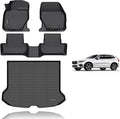 KELCSEECS Floor Mats for 2010-2017 Volvo XC60 - All-Weather Protection
