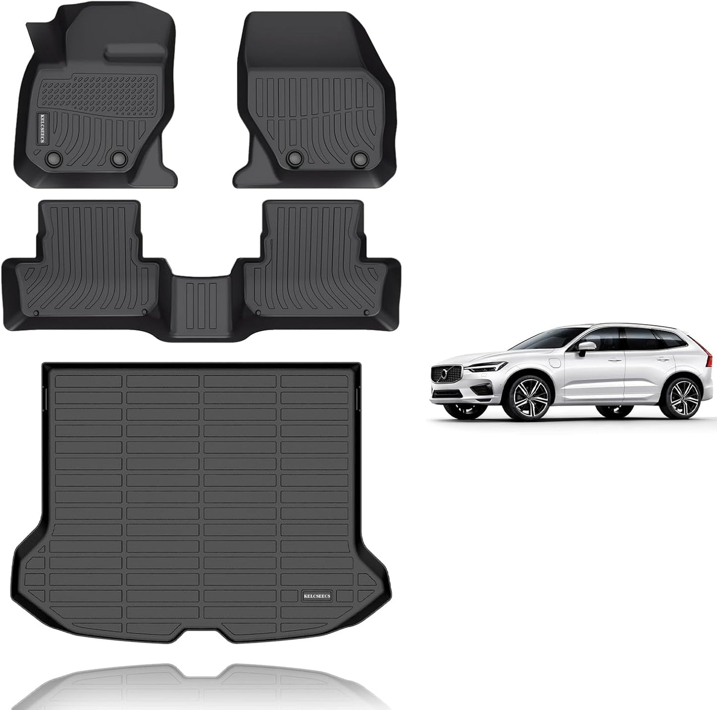 Custom All Weather Floor Mats for 2010-2017 Volvo XC60 Vehicles