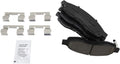 TRQ Front Brake Pads Ceramic Compatible with 2004-2005 Infiniti QX56