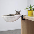 Durable Ergonomic Cat Desk Bed for Remote Workers - Sturdy Desk Perch
