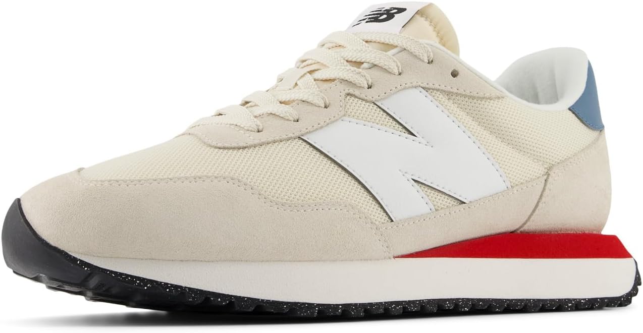 New Balance Mens 237 V1 Retro Style Sneakers for Comfort