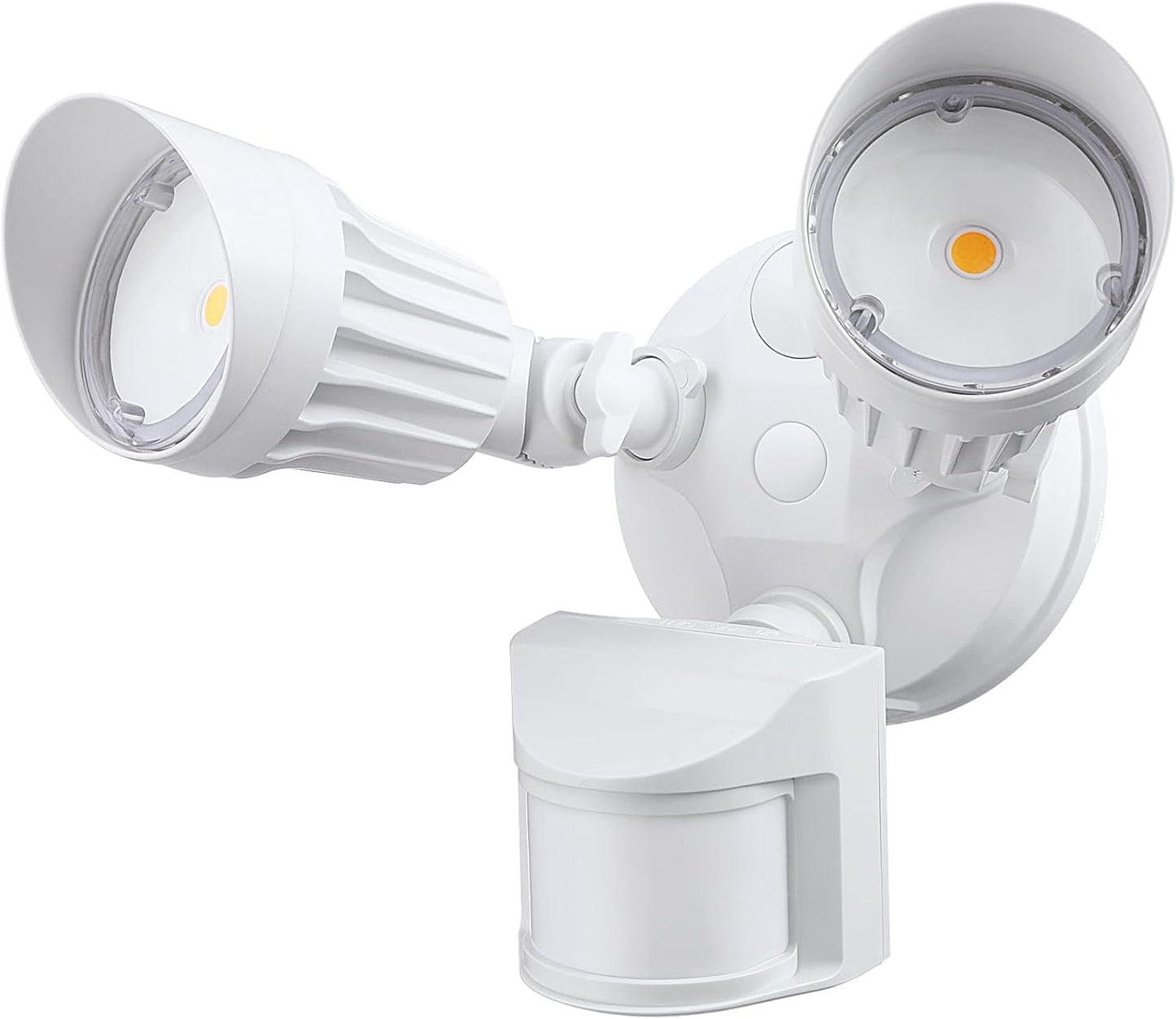 LEONLITE COB LED Security Light with Motion Sensor and Dusk to Dawn