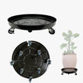 Metal Plant Caddy with Wheels for Heavy Duty Indoor and Outdoor Use