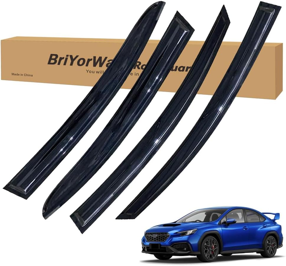 Vent Shades Rain Guards for Subaru WRX 2015-2021 Accessories