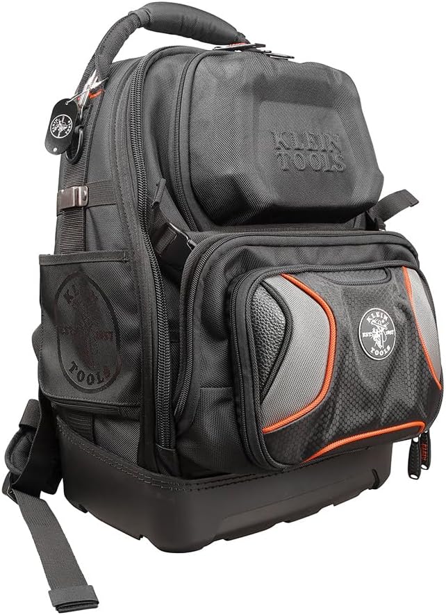 Klein Tools 55485 Tool Bag Backpack for Electricians and More