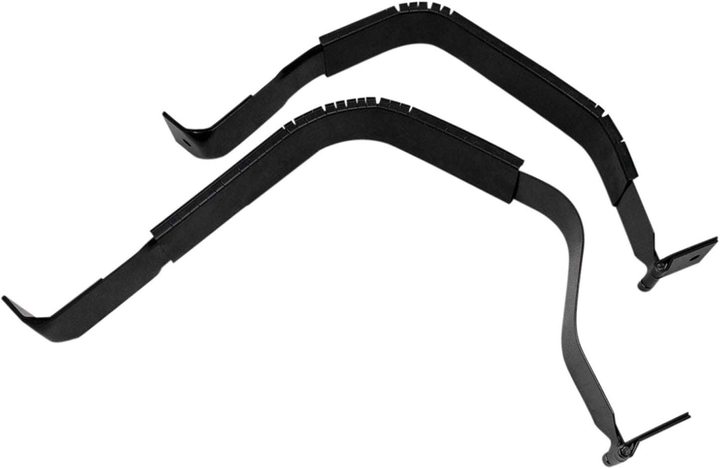TRQ Fuel Tank Strap Black for 1999-2010 Ford F-250 Super Duty