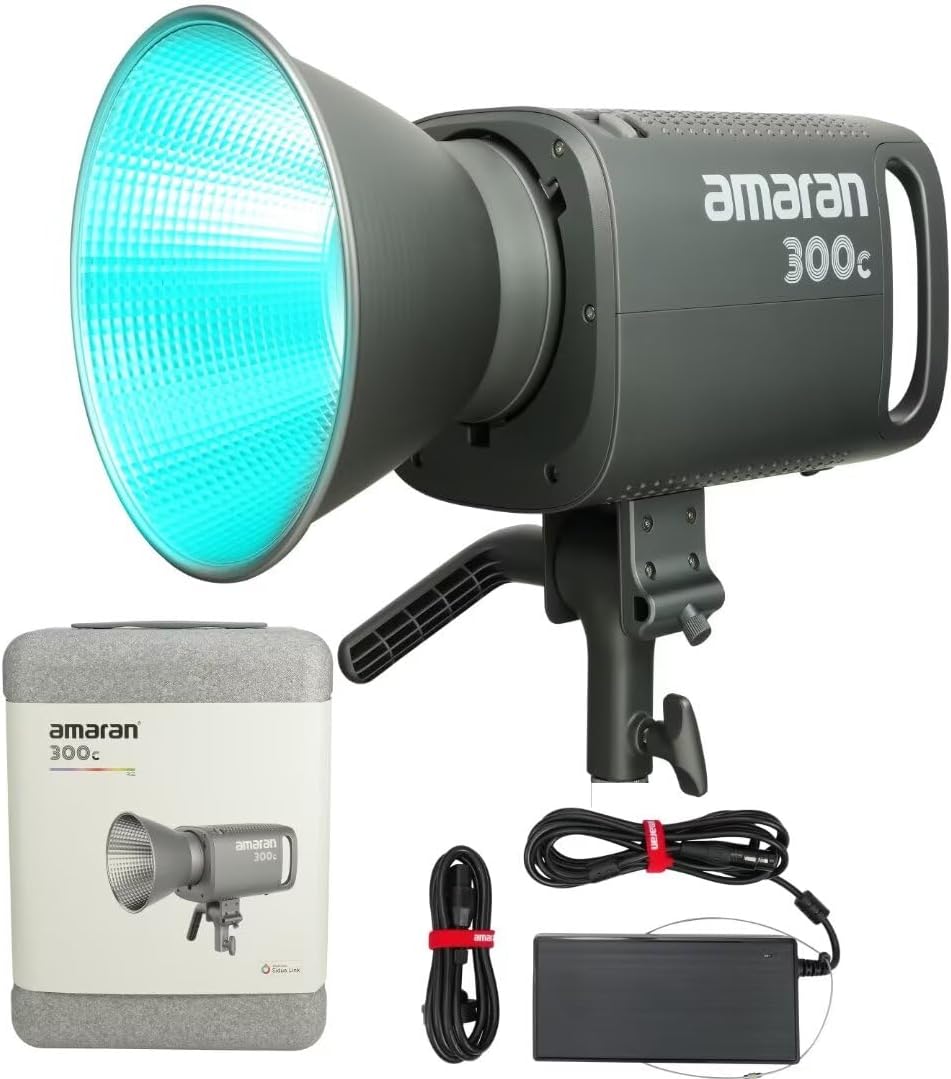 Aputure Amaran 300c RGB COB Video Light for Creators